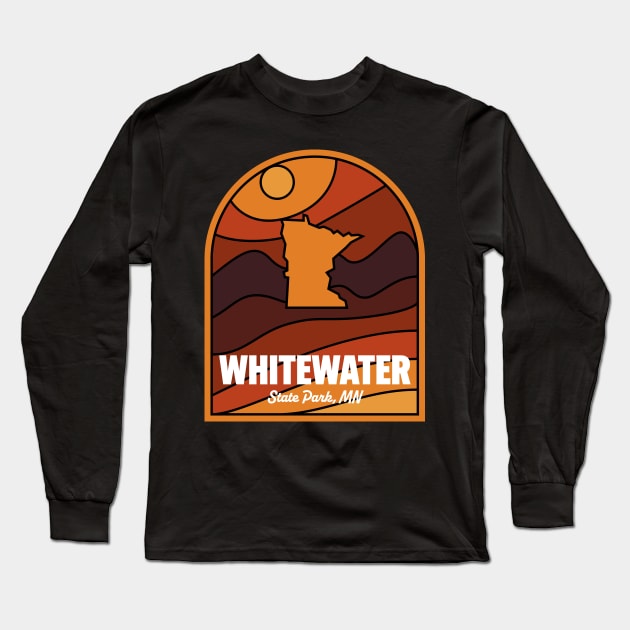 Whitewater State Park Minnesota Long Sleeve T-Shirt by HalpinDesign